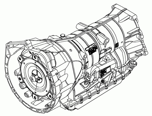 ZF Automatikgetriebe 1071.022.016